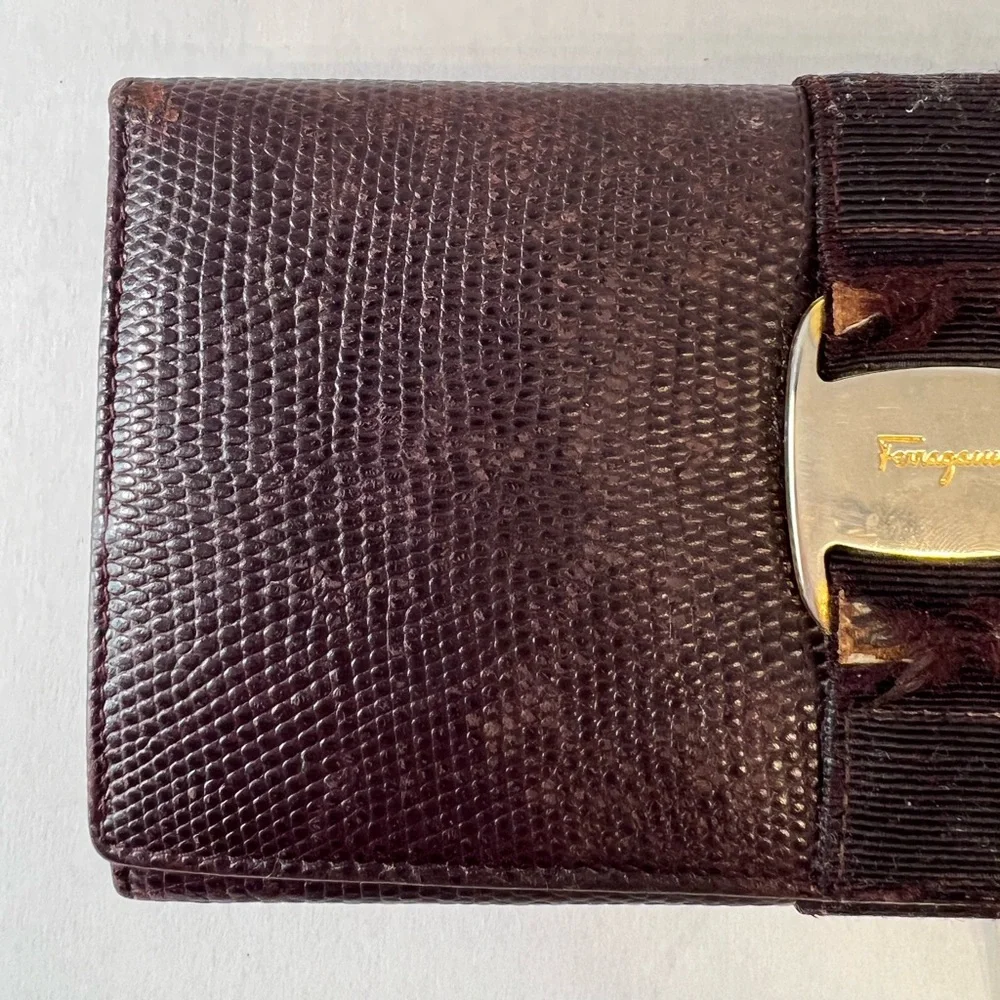 Salvatore Ferragamo Vara Wallet purple‎ Project wallet